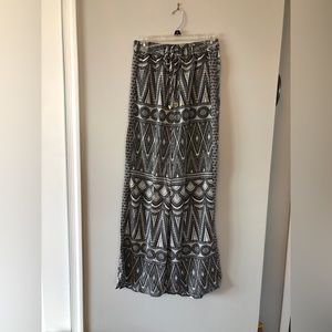 H&M Women’s Wide Leg Palazzo Pants with Pockets & Stretch Waist